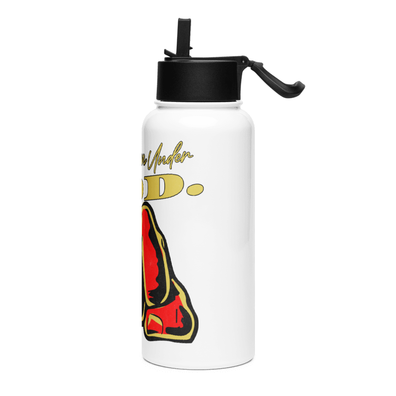 "One Nation Under God" Stainless Steel Bottle – Power Up Your Patriotism