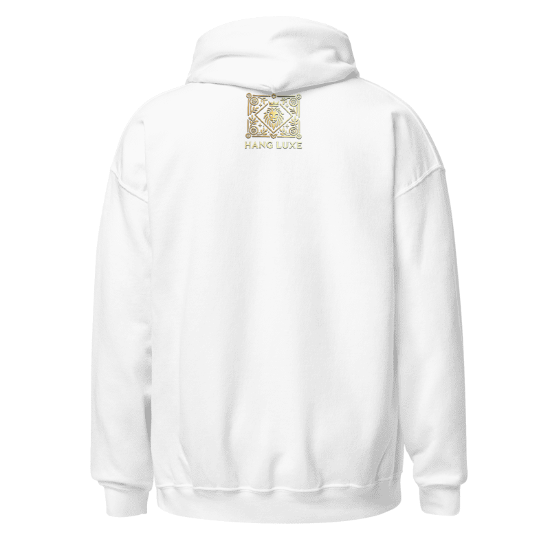 "G.O.A.T." - Gold Brushstroke Unisex Hoodie – Bold & Timeless Style