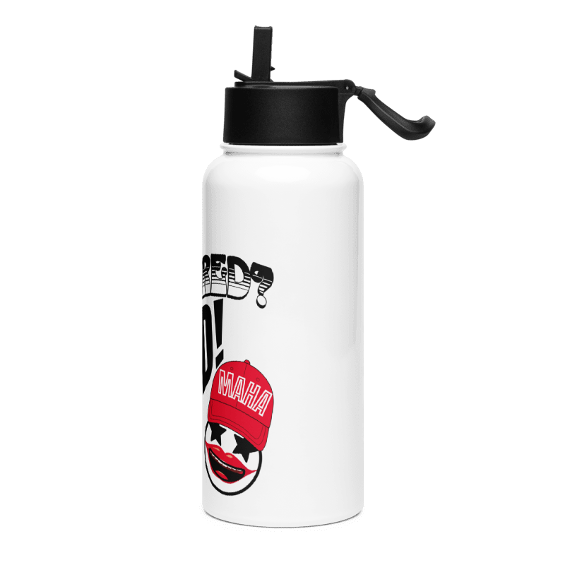 "Triggered? Good!" – MAHA Strawberry Edition Stainless Steel Bottle