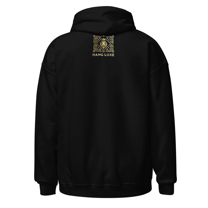 "G.O.A.T." - Gold Brushstroke Unisex Hoodie – Bold & Timeless Style