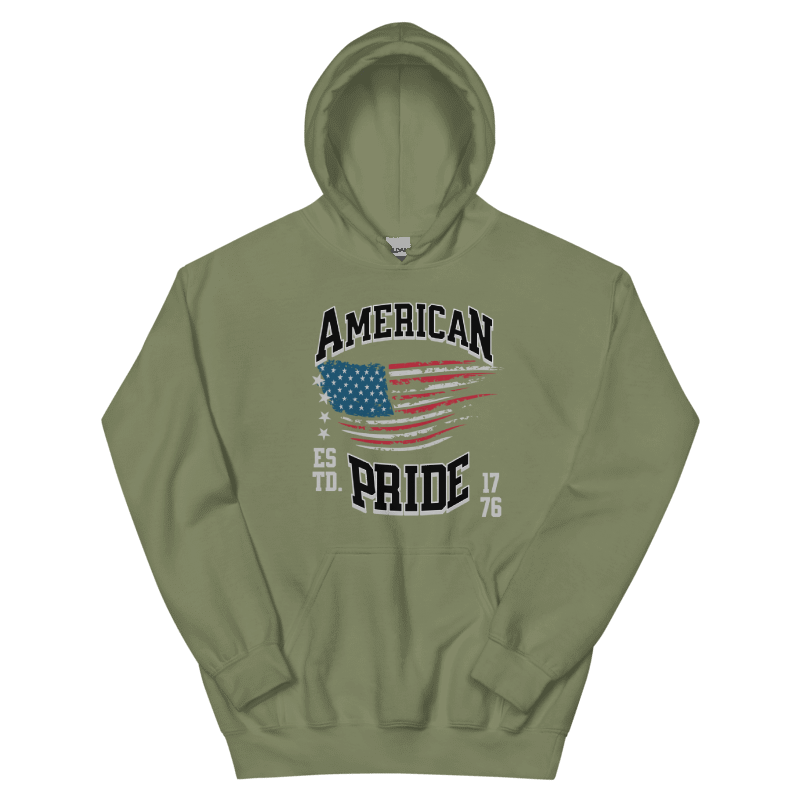 "American Pride" Hoodie – Celebrate Heritage in Style