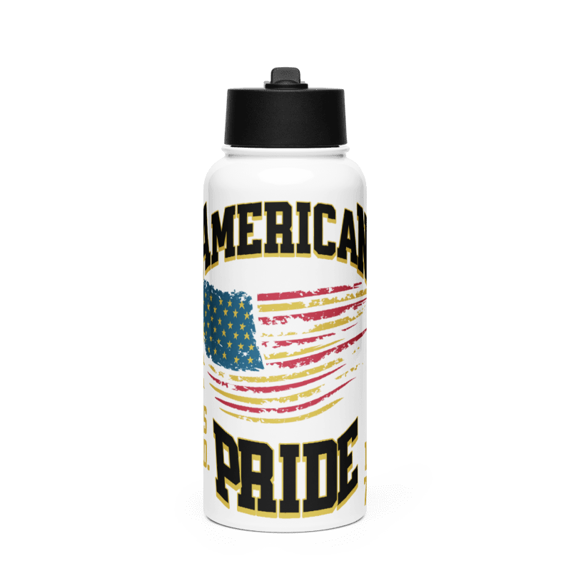 "American Pride" Stainless Steel Bottle – Golden Edition