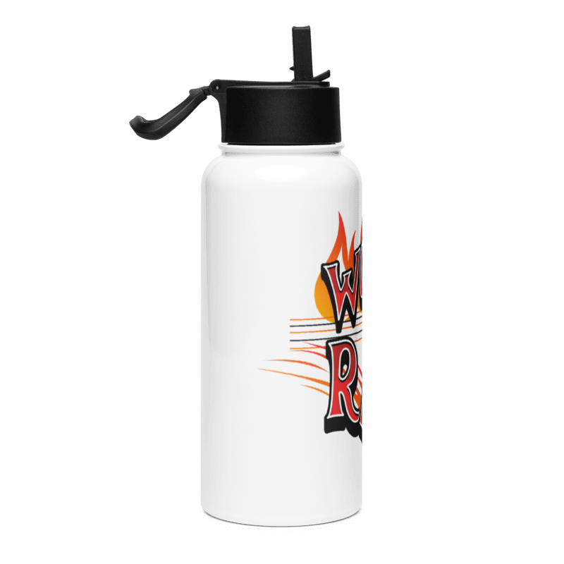 "WOKE & RAN" Stainless Steel Bottle – Igniting Bold Conversations