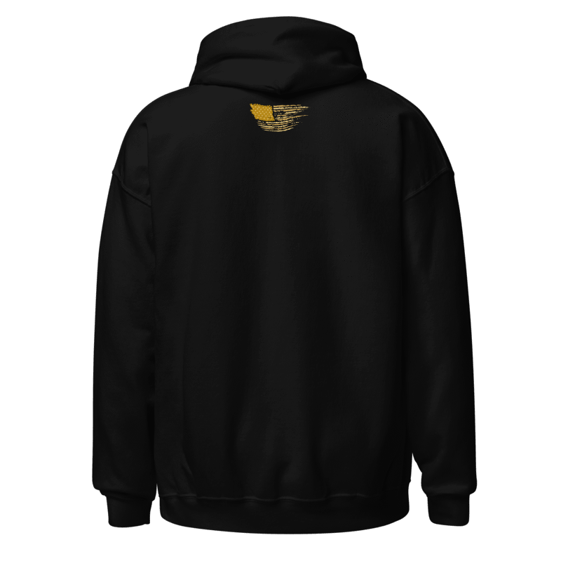 "American Pride" Hoodie – Gold Edition