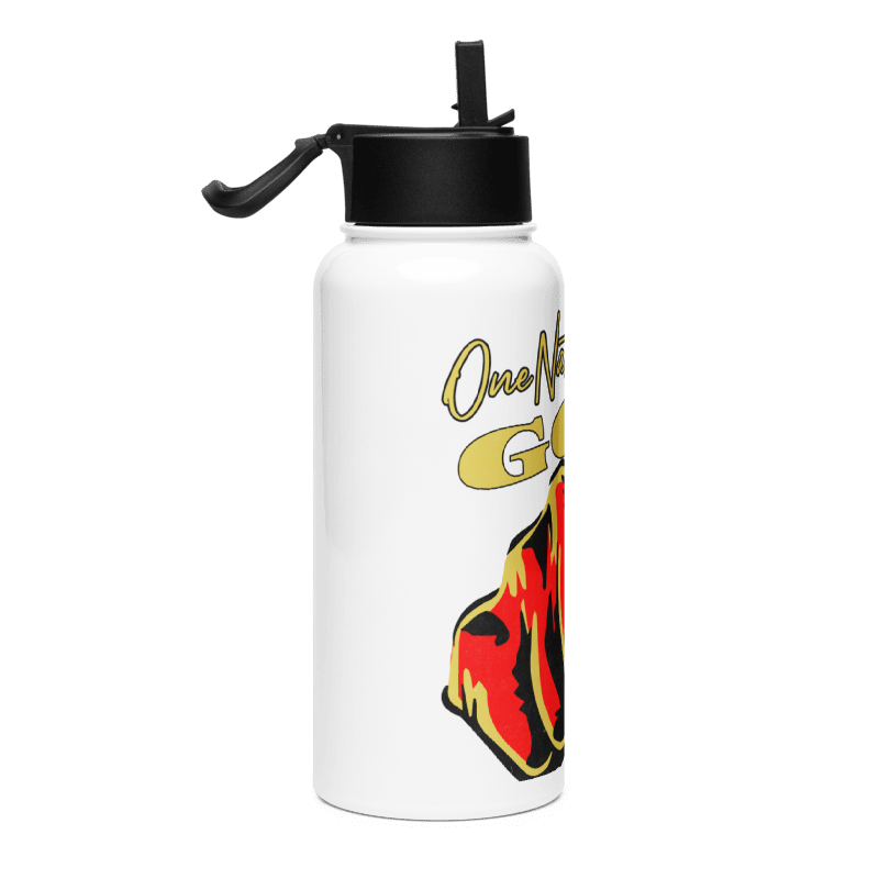 "One Nation Under God" Stainless Steel Bottle – Power Up Your Patriotism