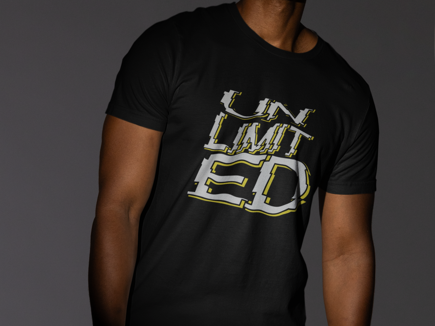 "UnLimitED" - Silver & Gold Graphic Tee