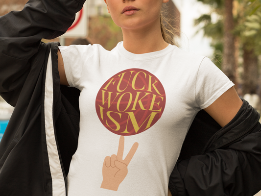 "F*** Wokeism" - Anti-Woke Statement Tee