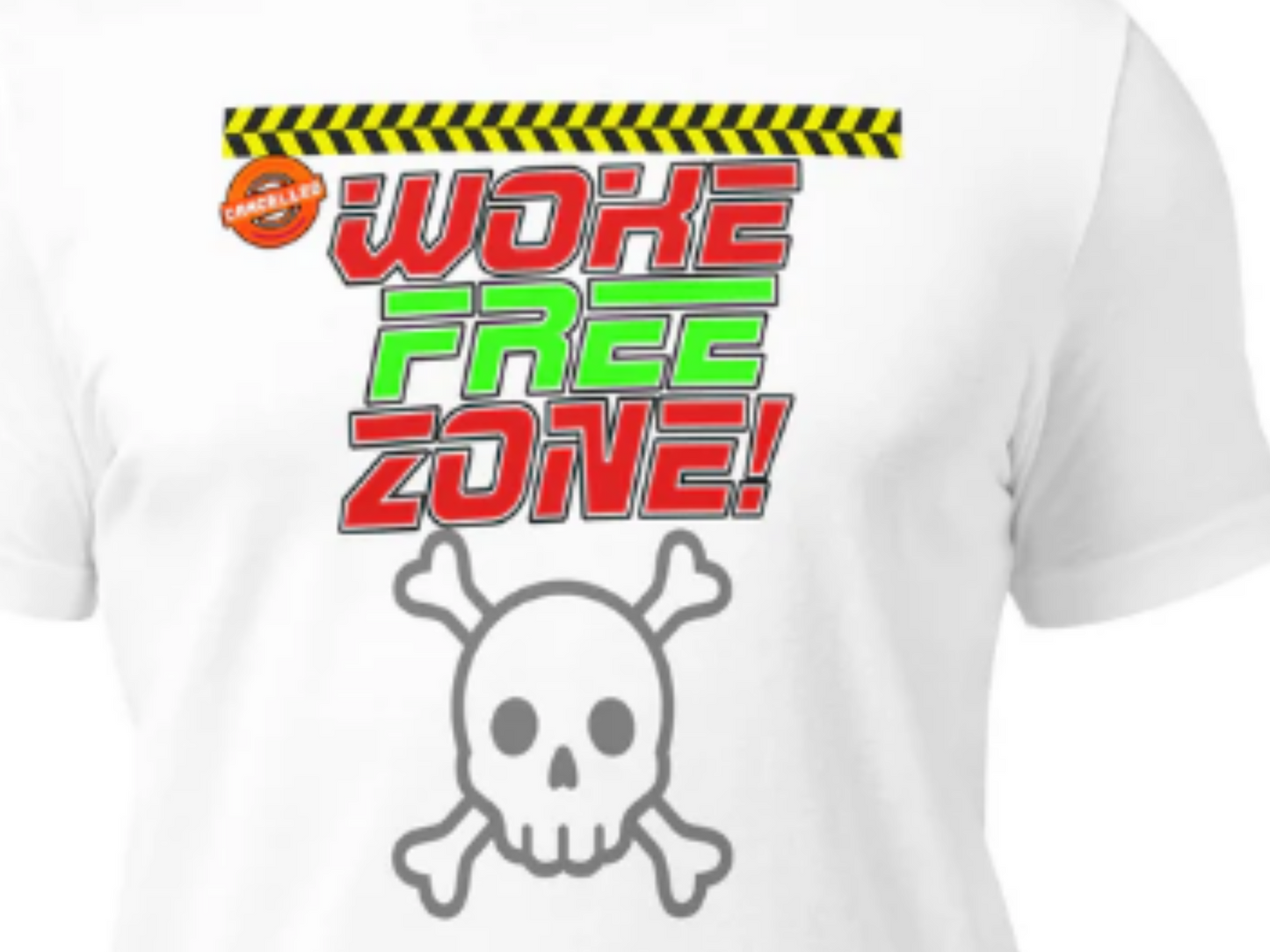 "Woke Free Zone”  Tee – Stand Your Ground in Style