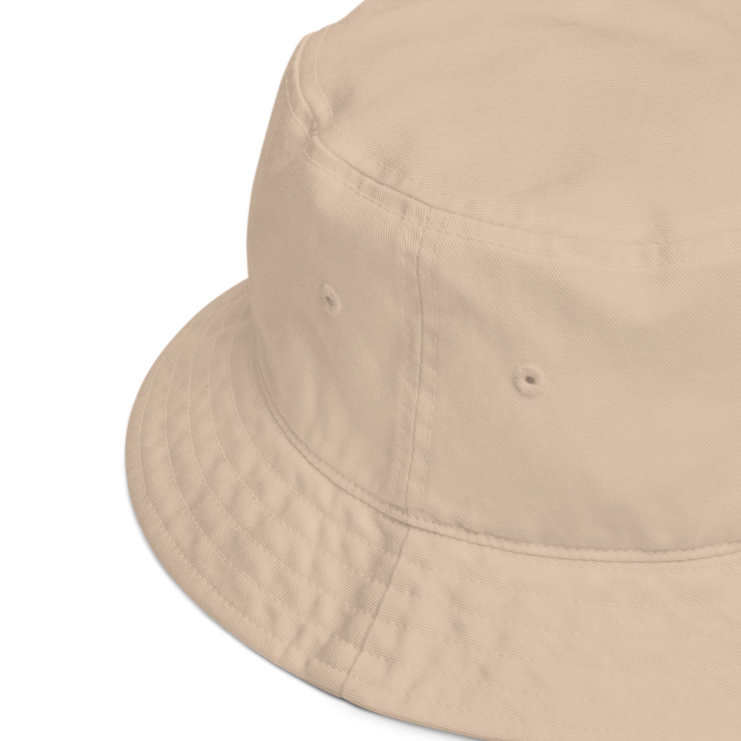 "American Pride" Organic Embroidered Bucket Hat - Golden